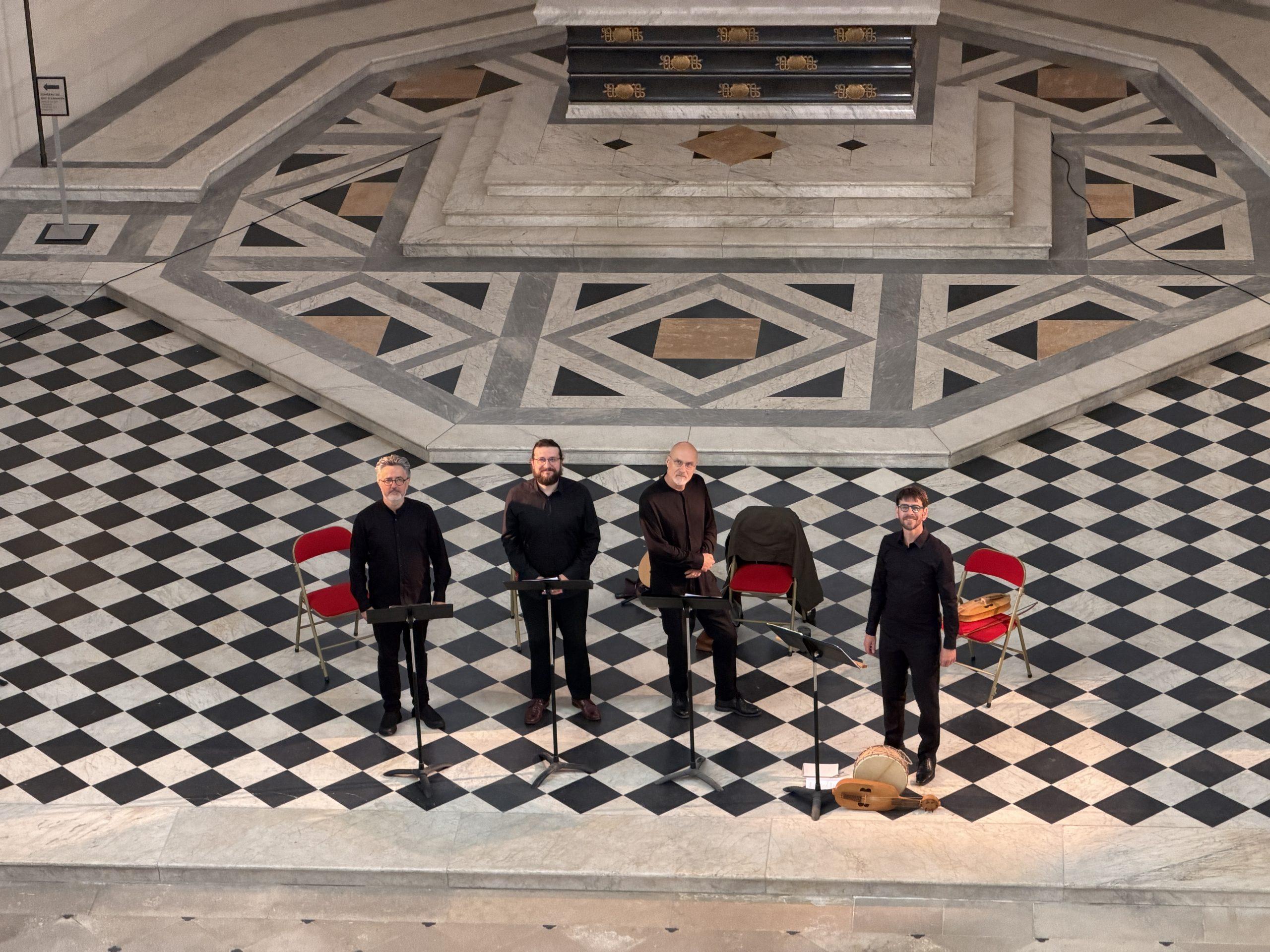L'Ensemble Diabolus in Musica à la Sainte Chapelle du Château de Vincennes